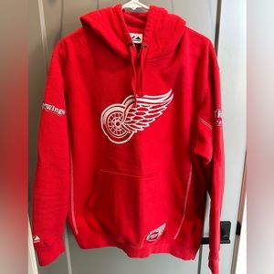 Detroit Red Wings Hooded Sweatshirt by Majestic